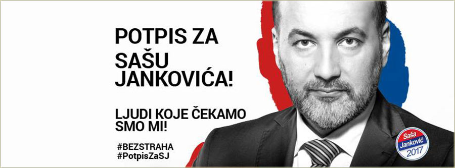PodPis za Sašu Jankovića u Kikindu !!!