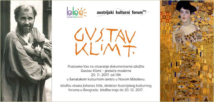 Gustav Klimt u Banatskom kulturnom centru...