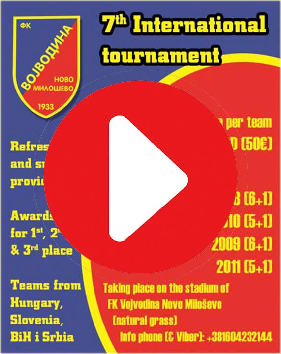 7-mi internacijonalni turnir u fuzbalu - YouTube