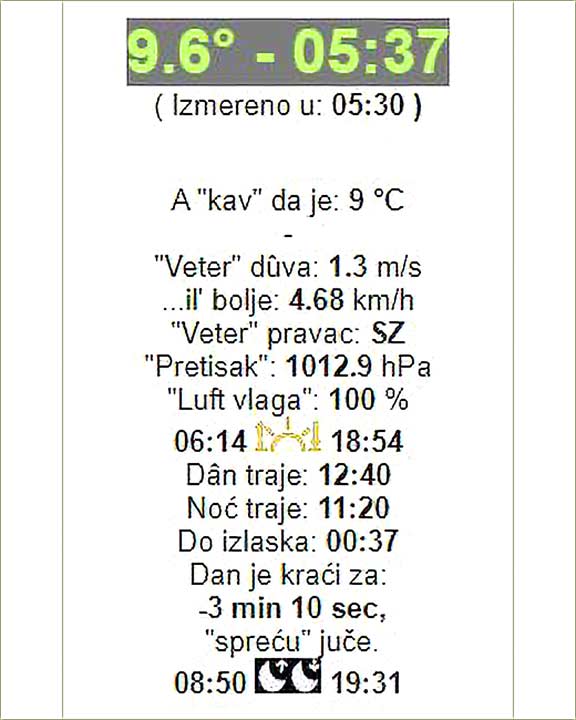 Leto vrati se..., sve ti je oprošćeno !!!