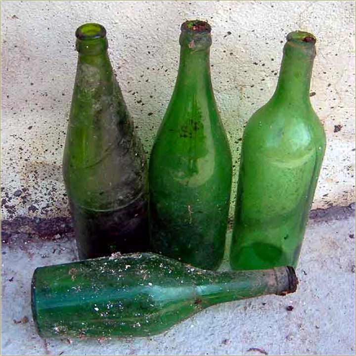 Prazne flaše...